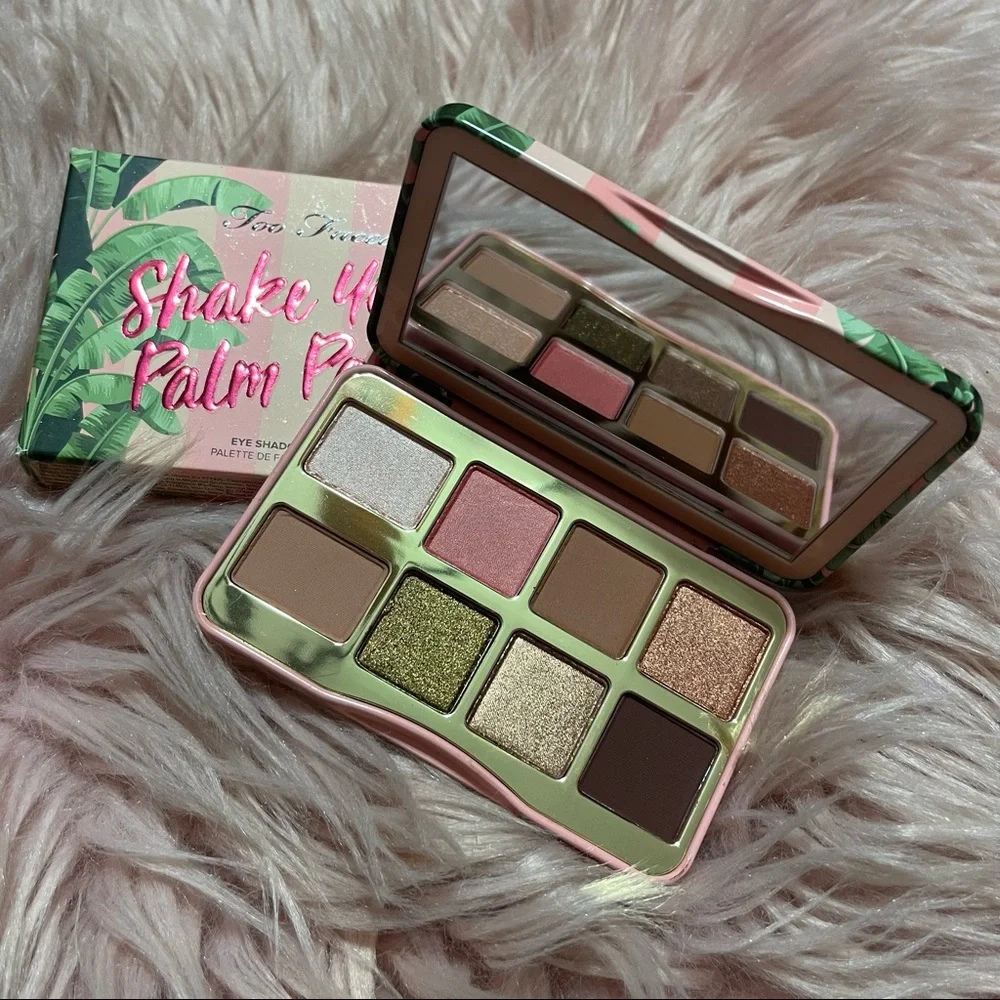 too faced shake your palm palms eyeshadow palette - Picture 2 of 3